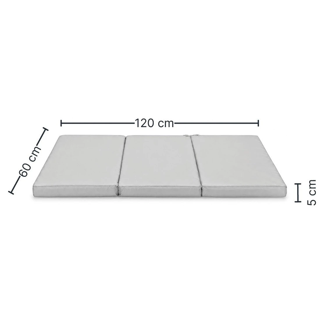 ZOPA Cestovní skládací matrace 120x60cm Light Beige  - 