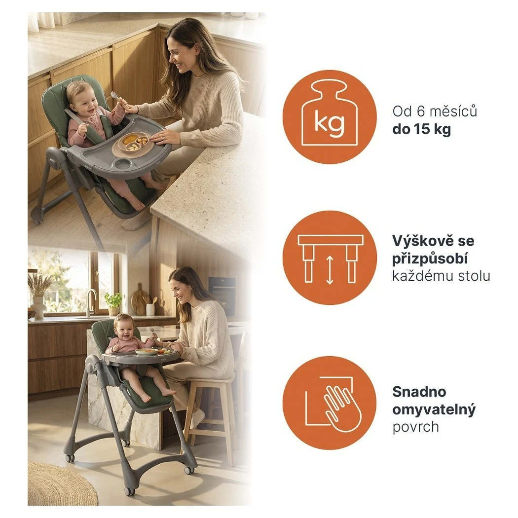 ZOPA Dětská židlička Primo - 