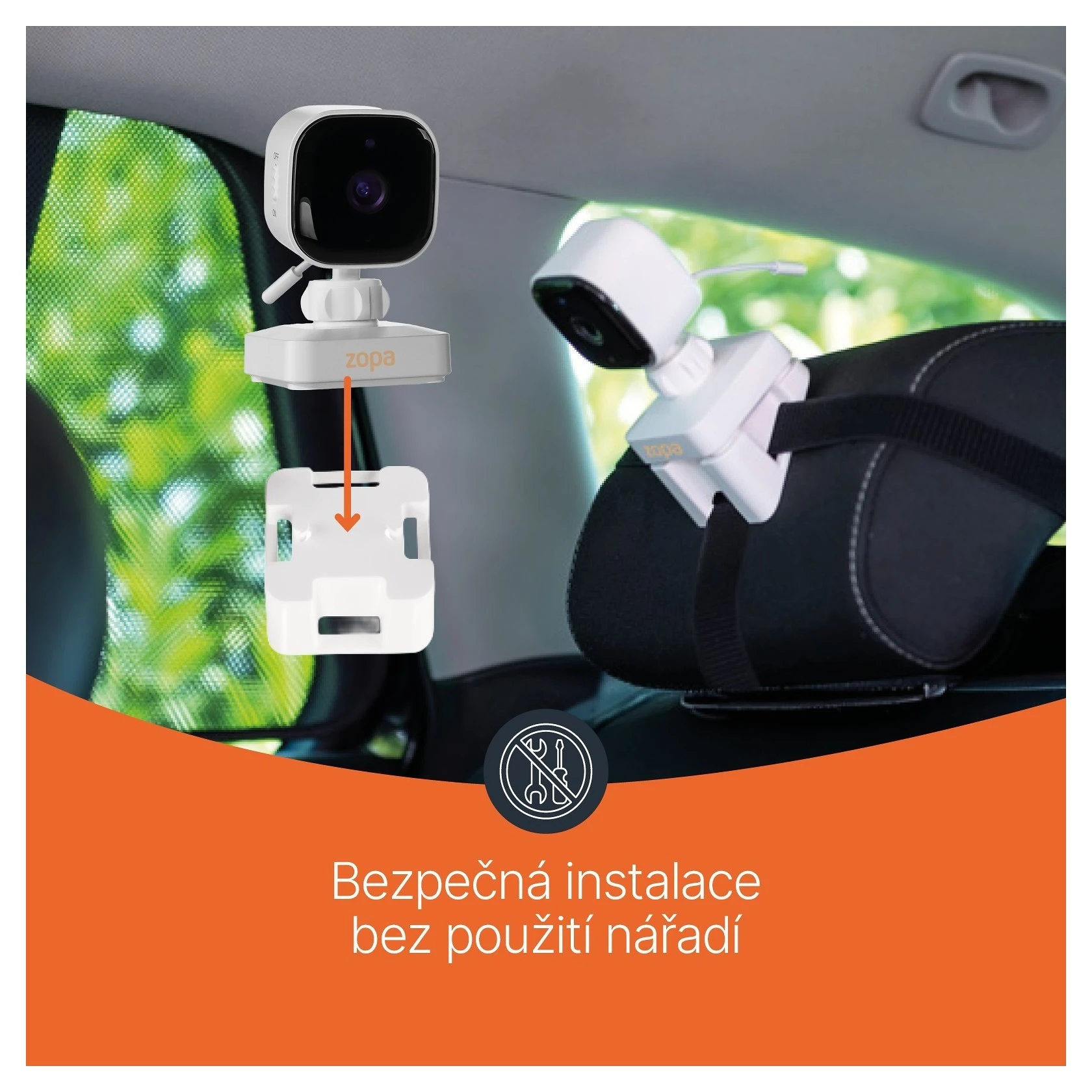 ZOPA Digitální video monitor Home & Car 3v1 - 