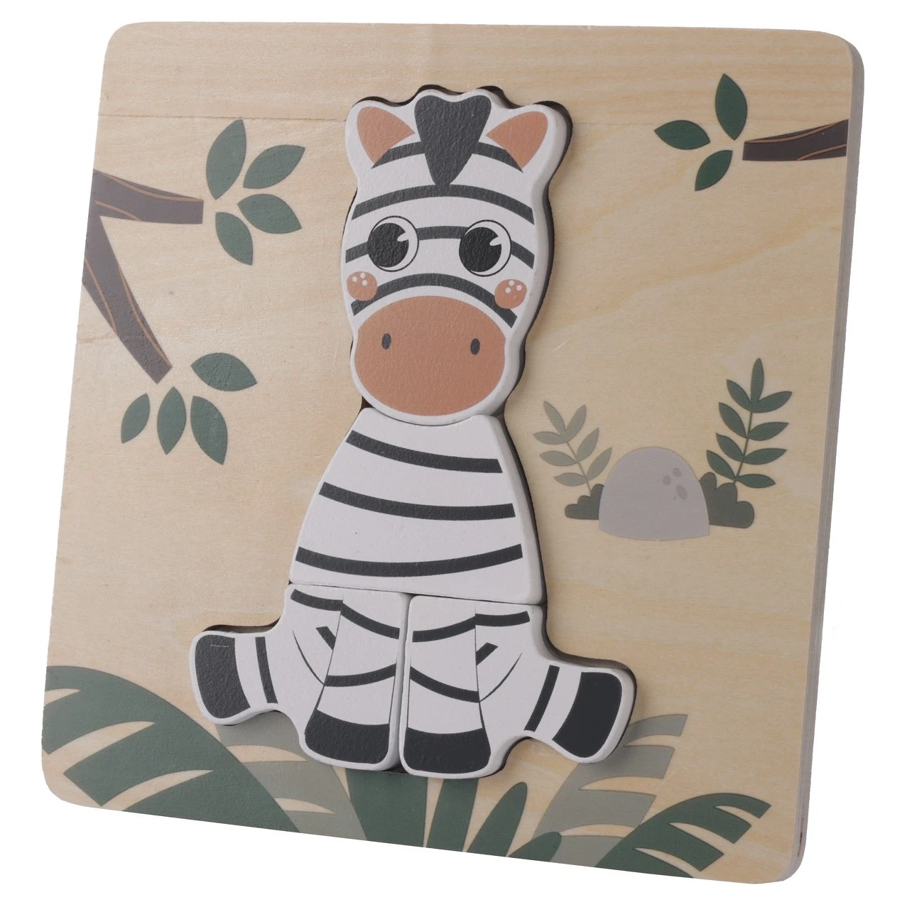 ZOPA Dřevěné puzzle malé - 