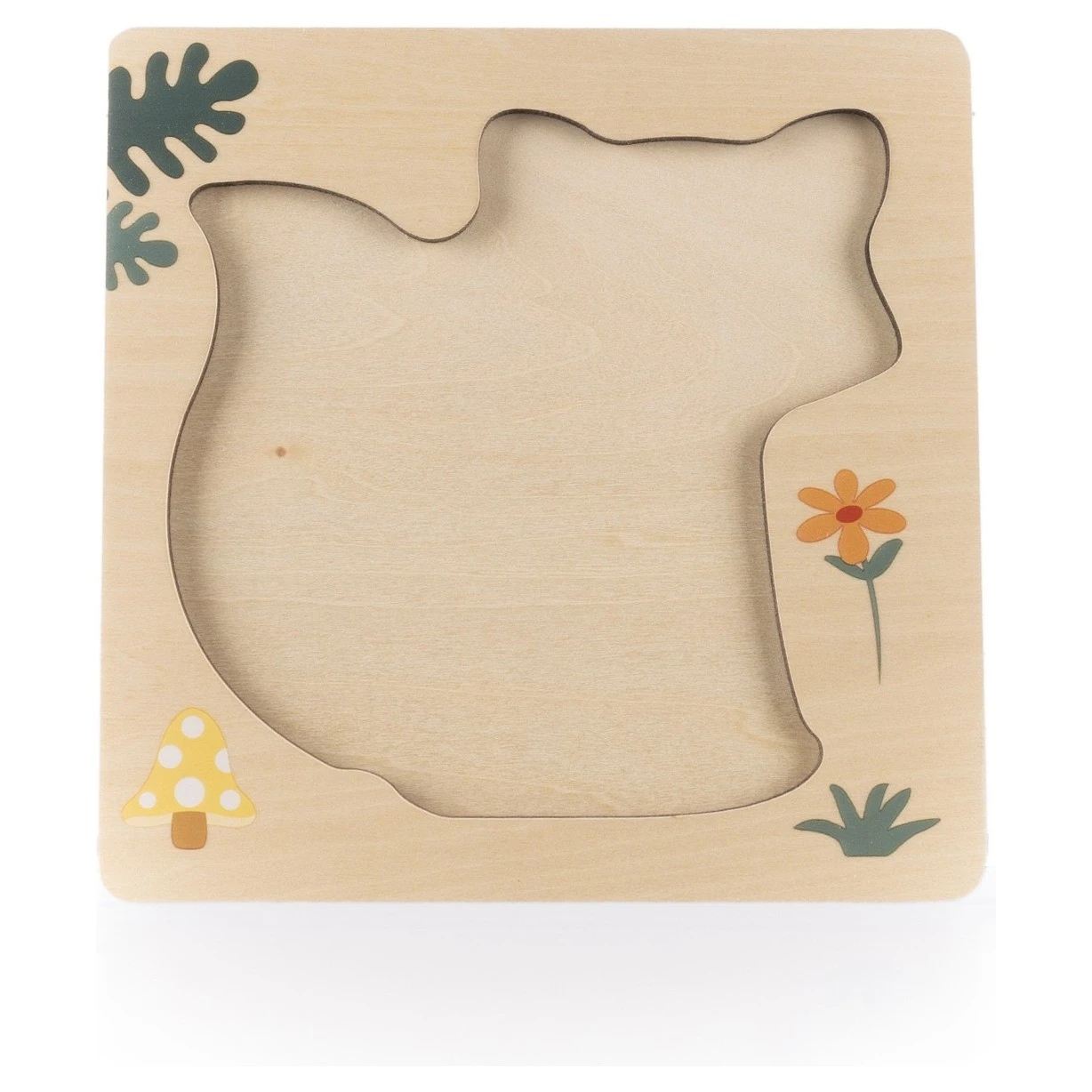 ZOPA Dřevěné puzzle malé - 