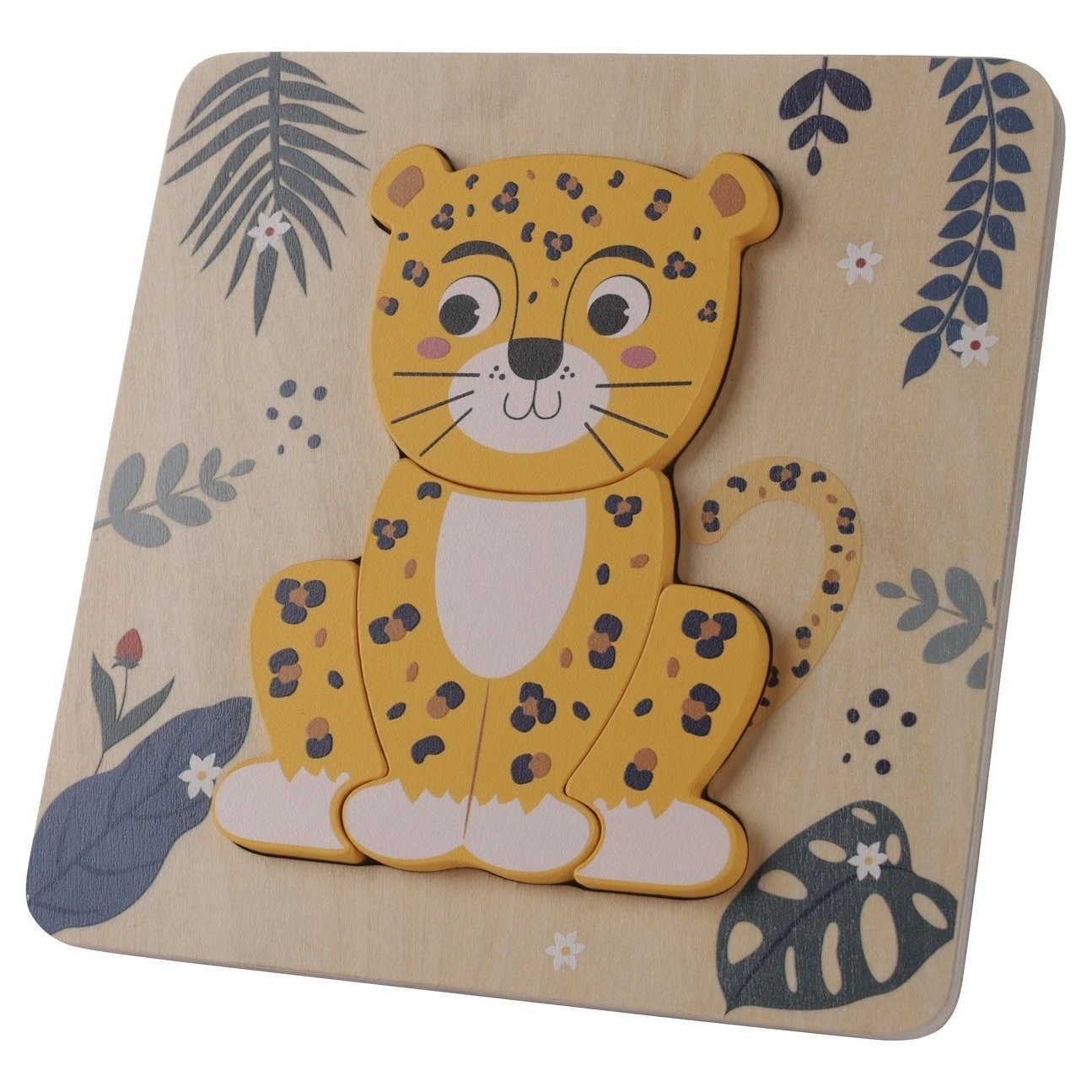 ZOPA Dřevěné puzzle malé - 