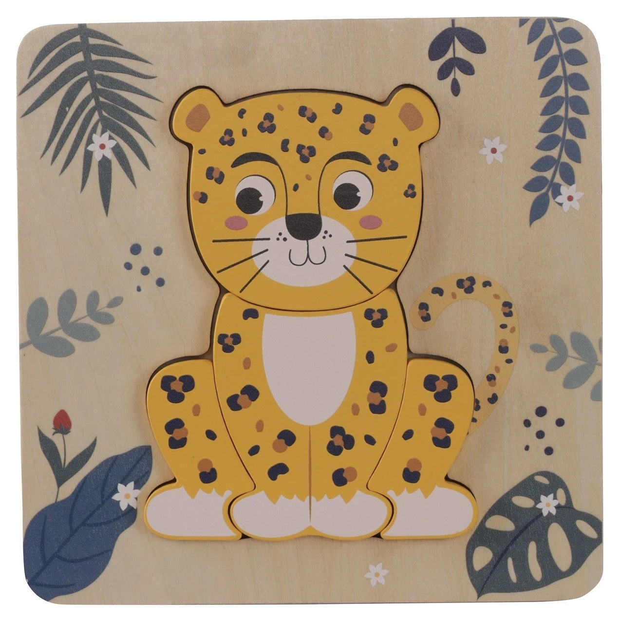 ZOPA Dřevěné puzzle malé - 