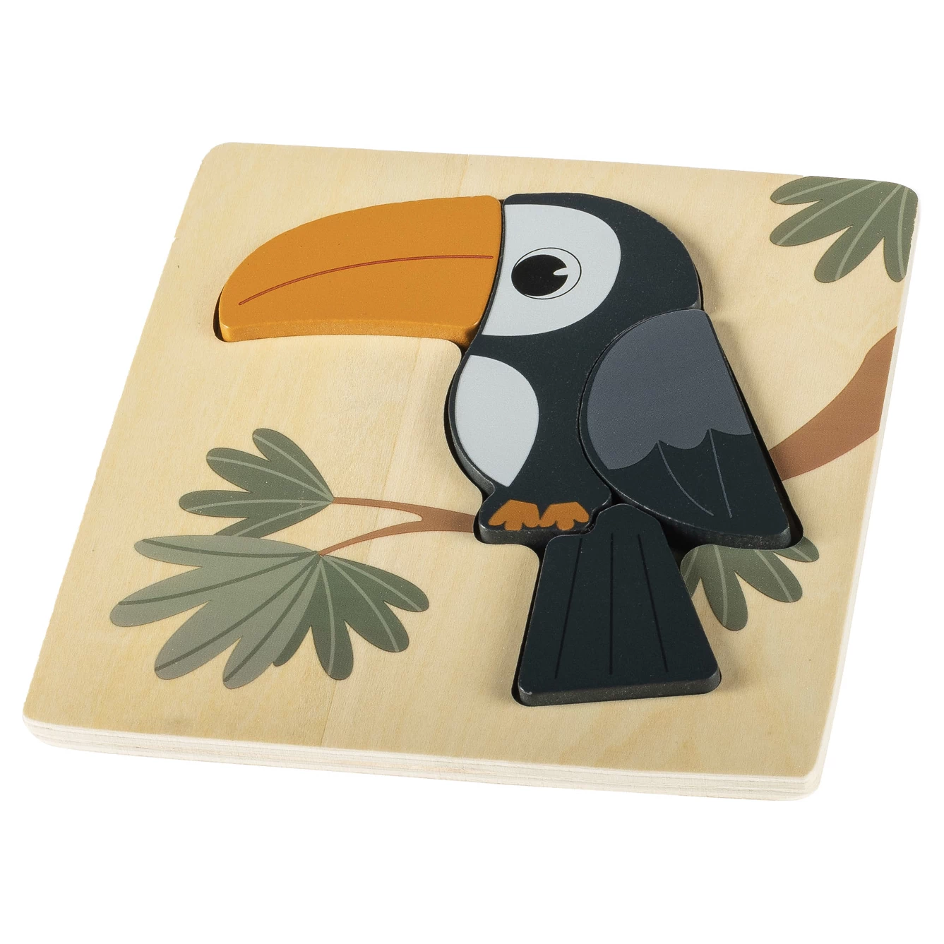ZOPA Dřevěné puzzle malé varianta Toucan