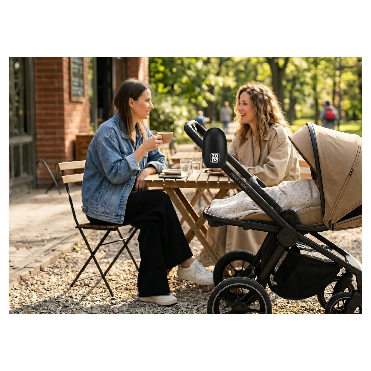 ZOPA Houpadlo kočárku přenosné Bobby nabíjecí - 