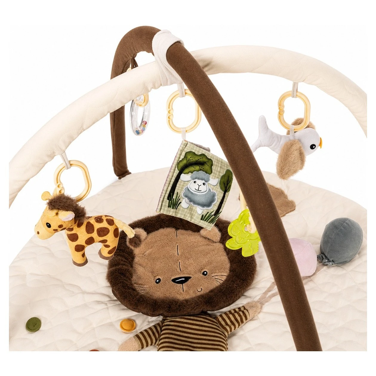 ZOPA Interaktivní hrací deka s hrazdou Cuddle Safari - 