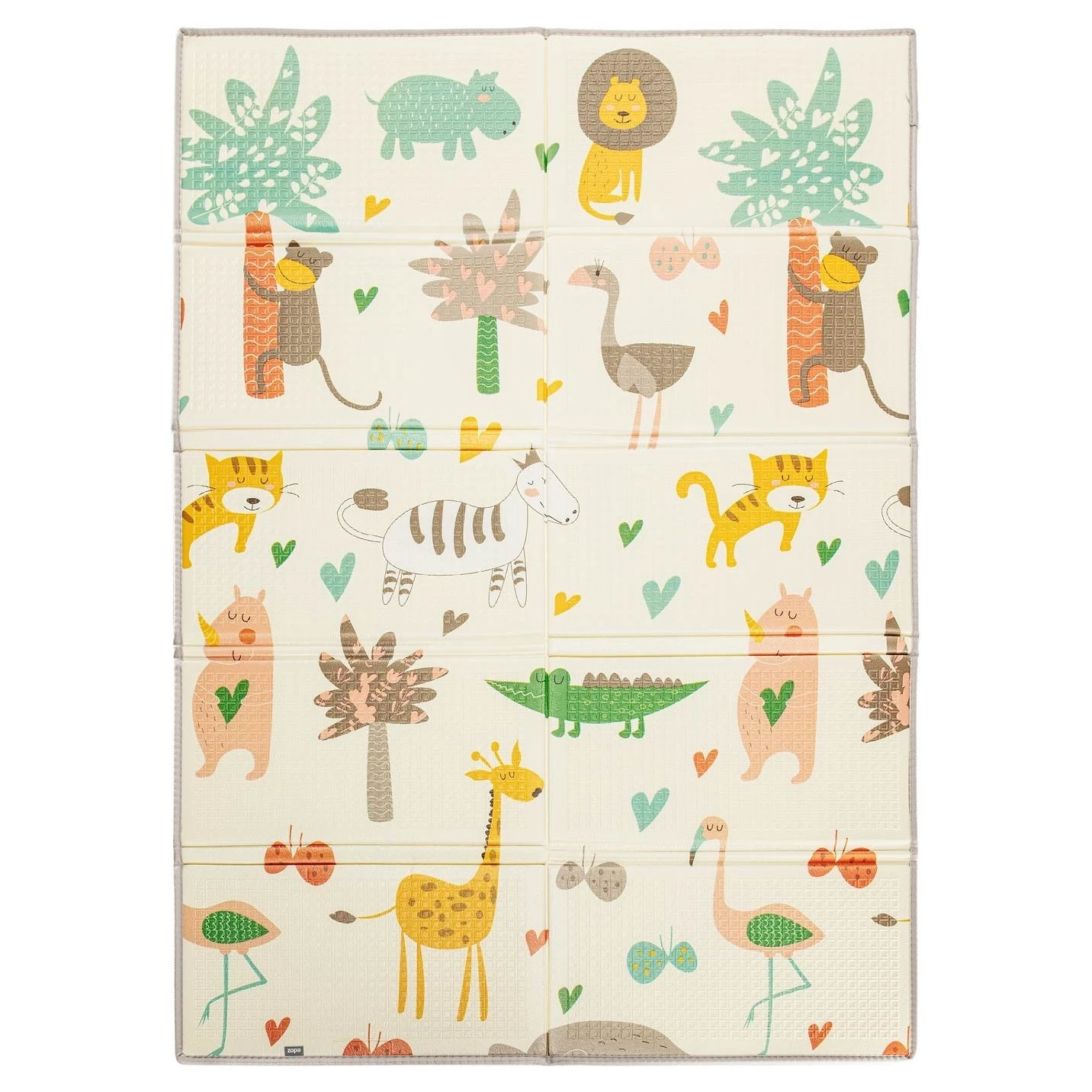 ZOPA Multifunkční pěnová skládací podložka oboustranná - 