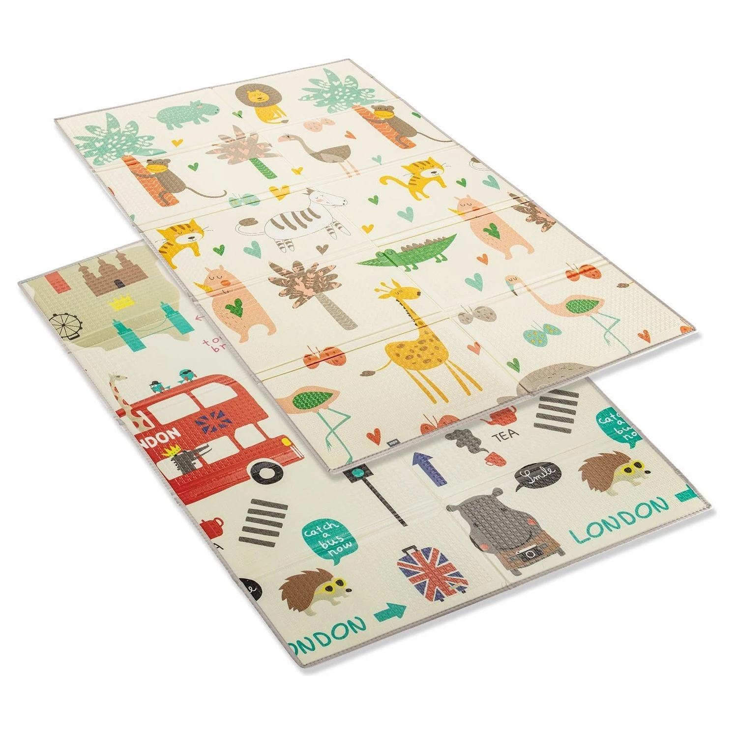 ZOPA Multifunkční pěnová skládací podložka oboustranná - 