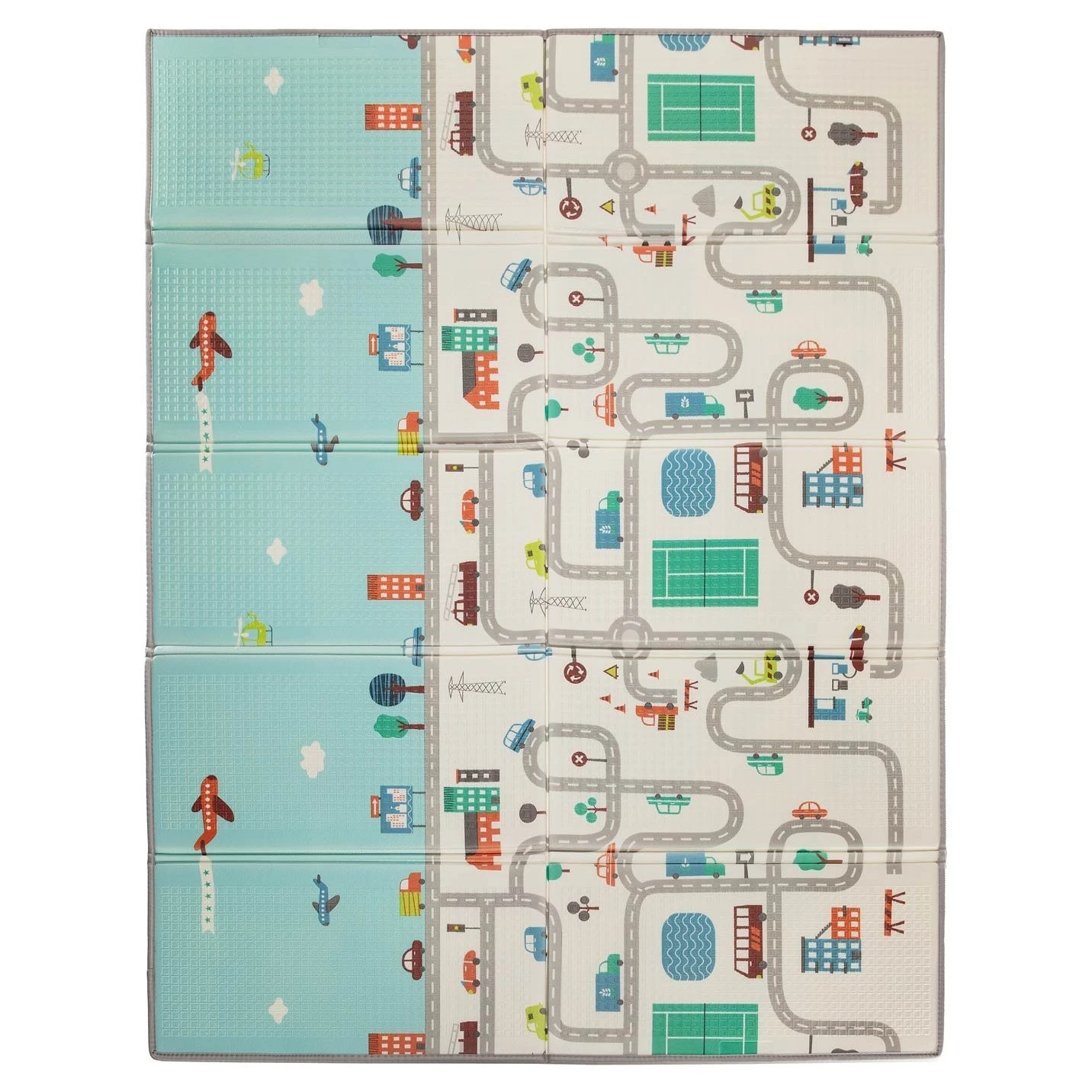 ZOPA Multifunkční pěnová skládací podložka oboustranná - 