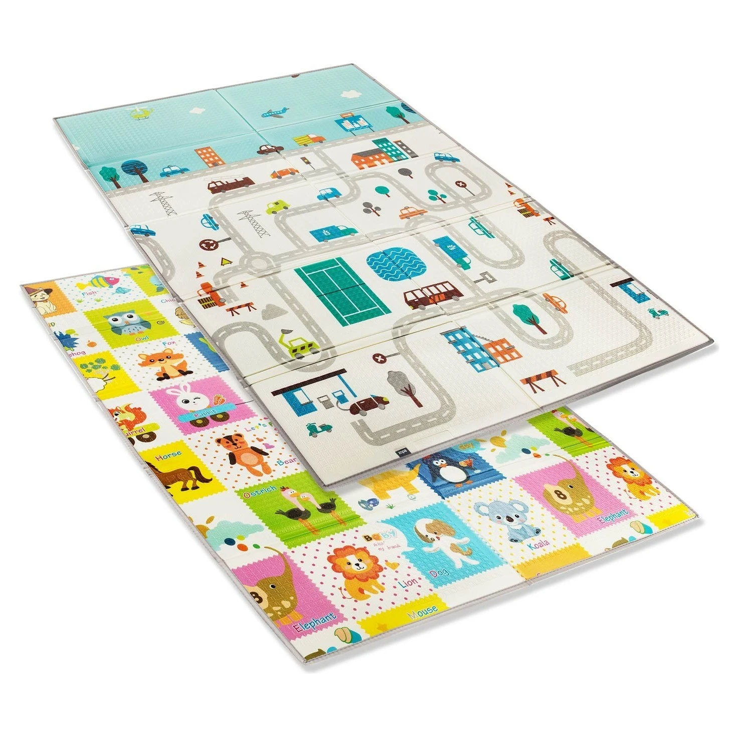 ZOPA Multifunkční pěnová skládací podložka oboustranná - 