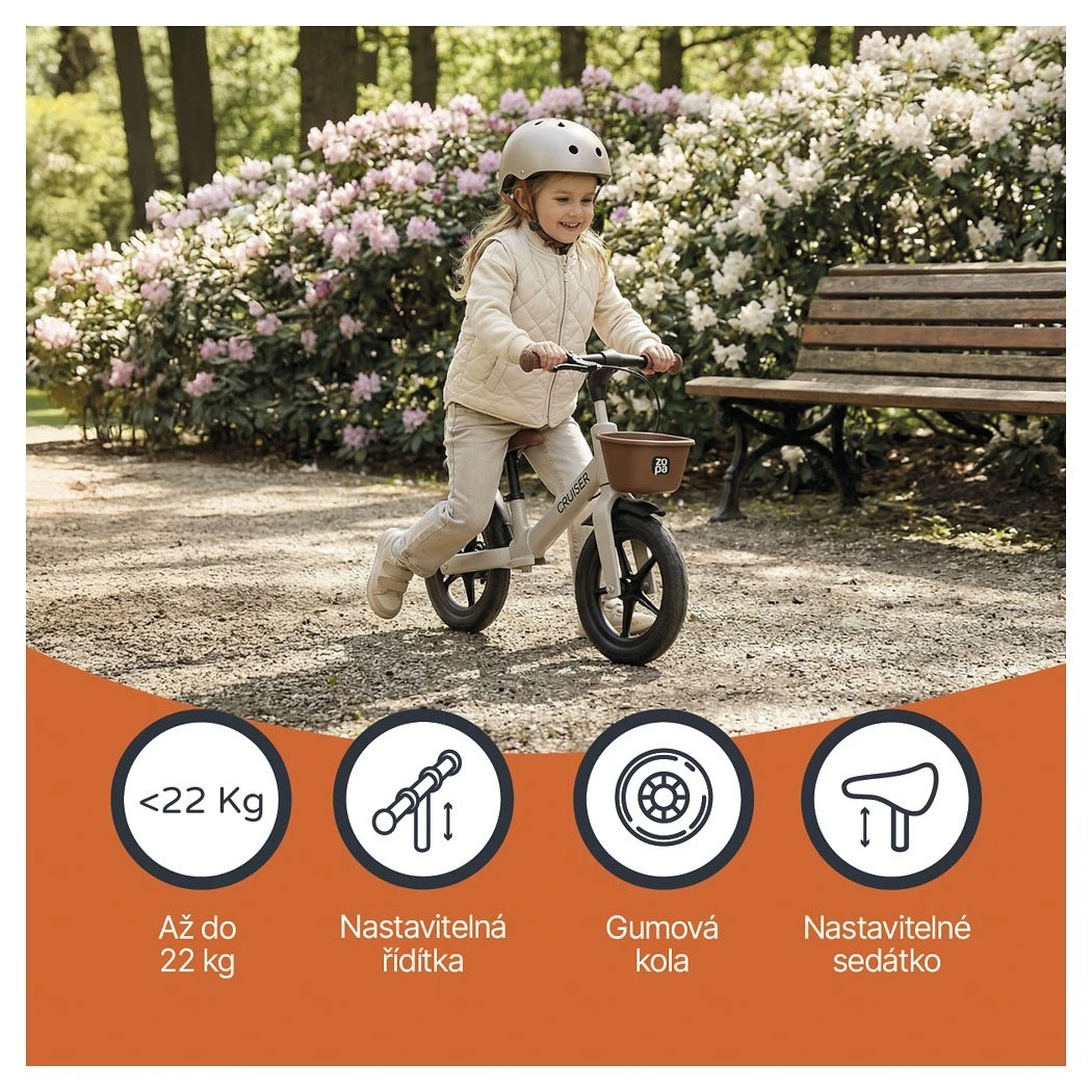 ZOPA Odrážedlo Cruiser s brzdou - 