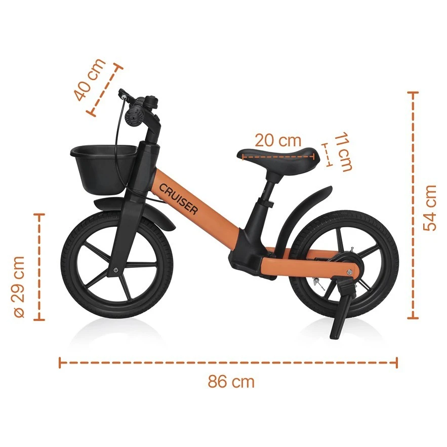 ZOPA Odrážedlo Cruiser s brzdou - 