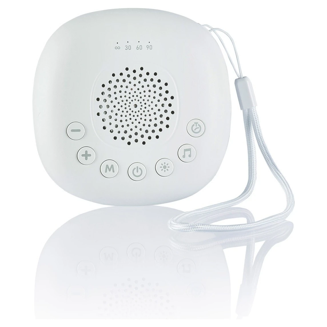 ZOPA Přenosný usínací modul Premium s LED světlem, bílým šumem a zvuky - 