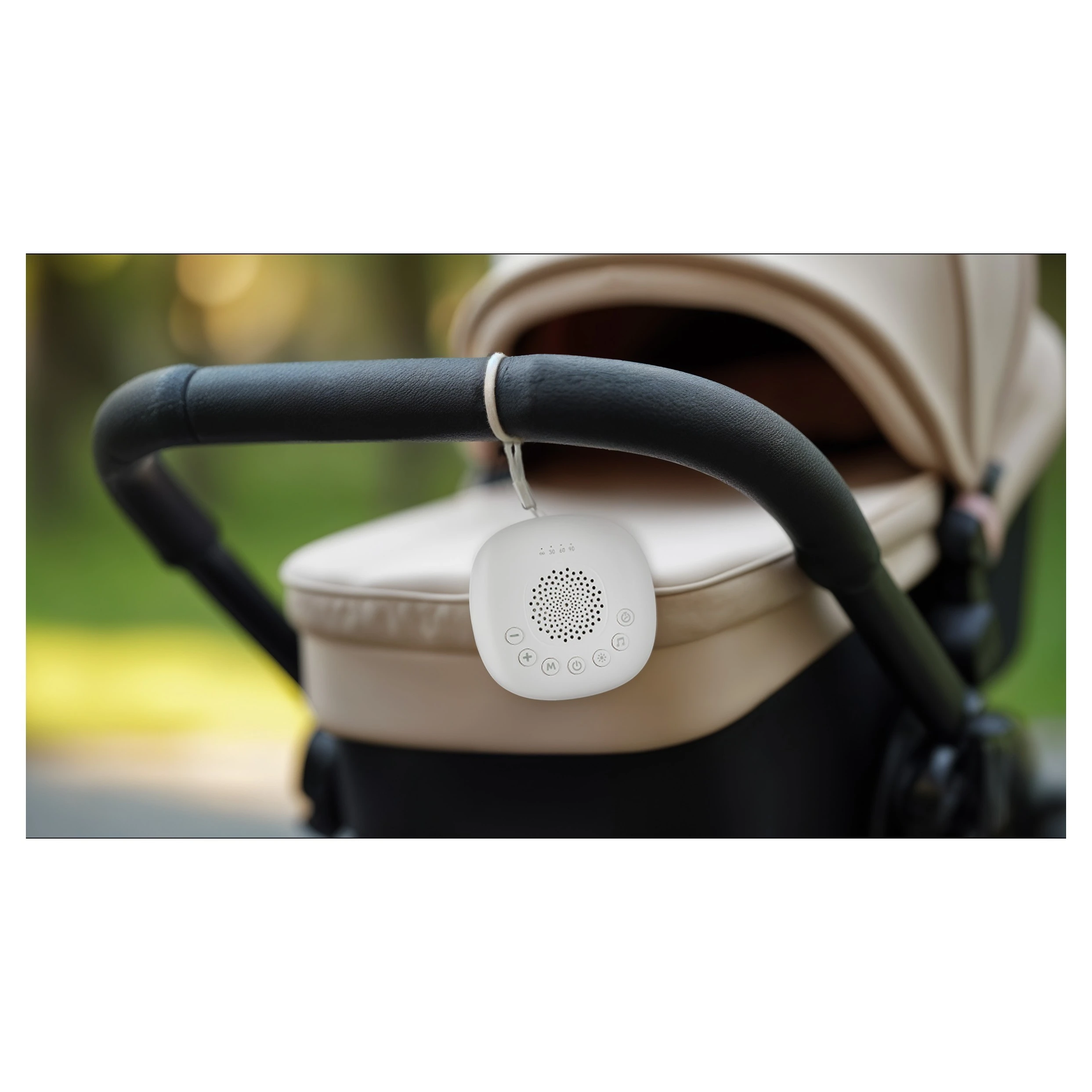 ZOPA Přenosný usínací modul Premium s LED světlem, bílým šumem a zvuky - 