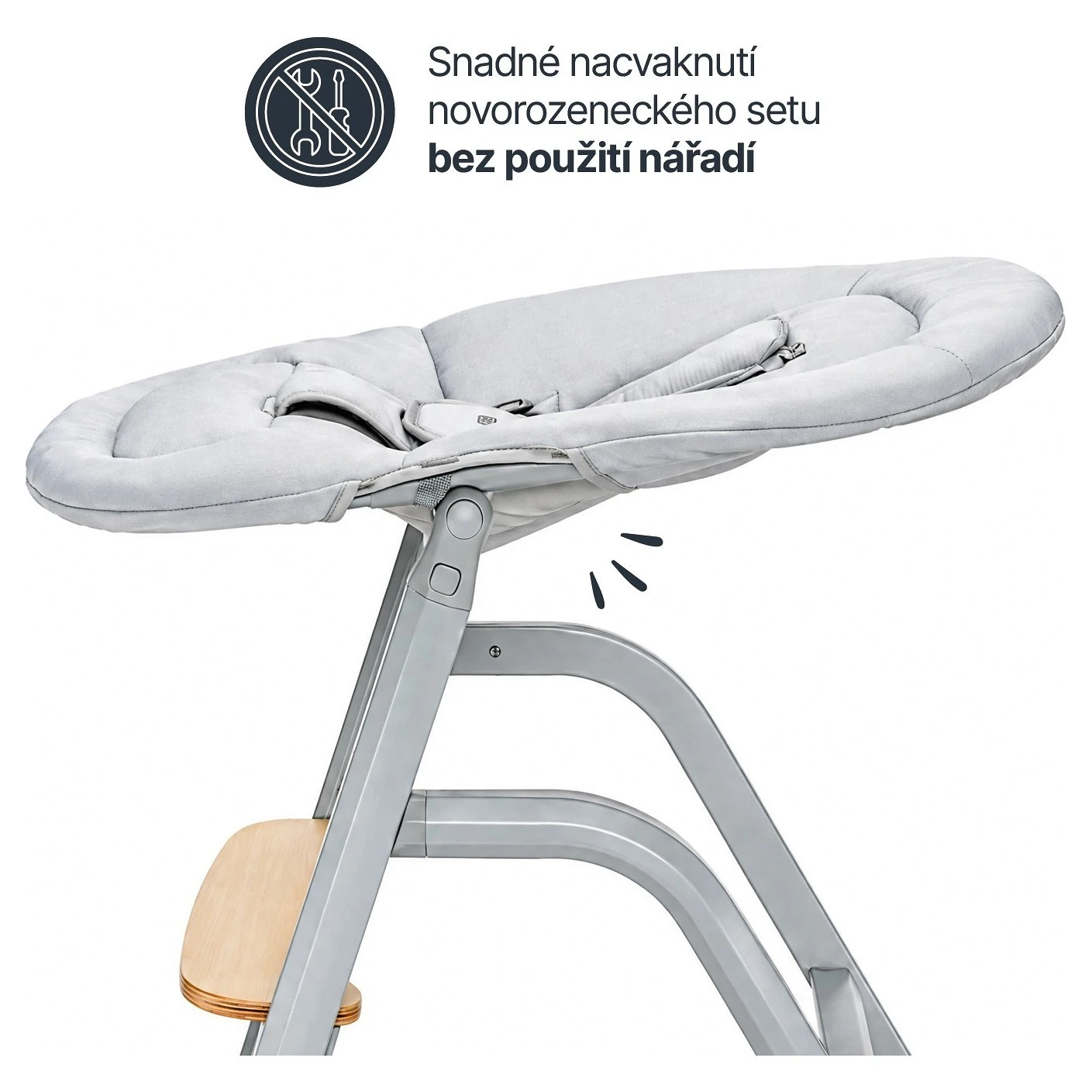 ZOPA Set židlička Inspira 2 + novorozenecký set - 