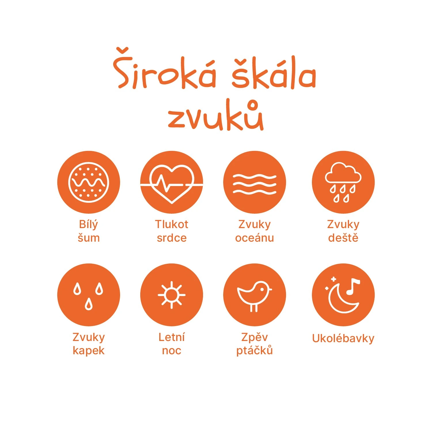 Zopa Silikonový dětský budík s nočním světlem a hudbou - 