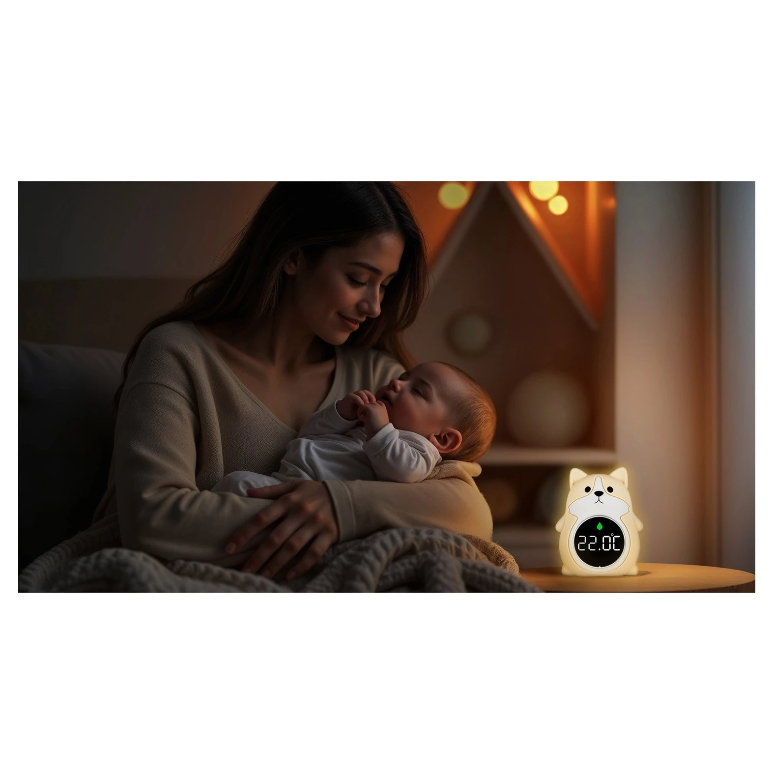 ZOPA Silikonový digitální teploměr 3v1 - 