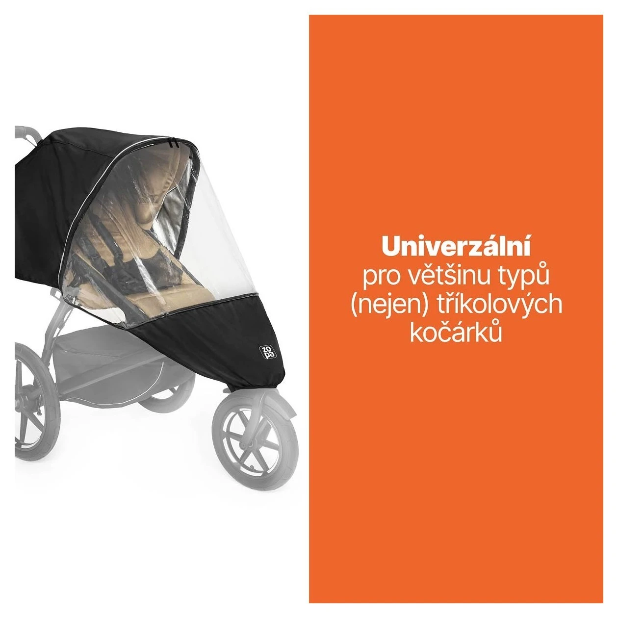 ZOPA Univerzální pláštěnka na tříkolku - 