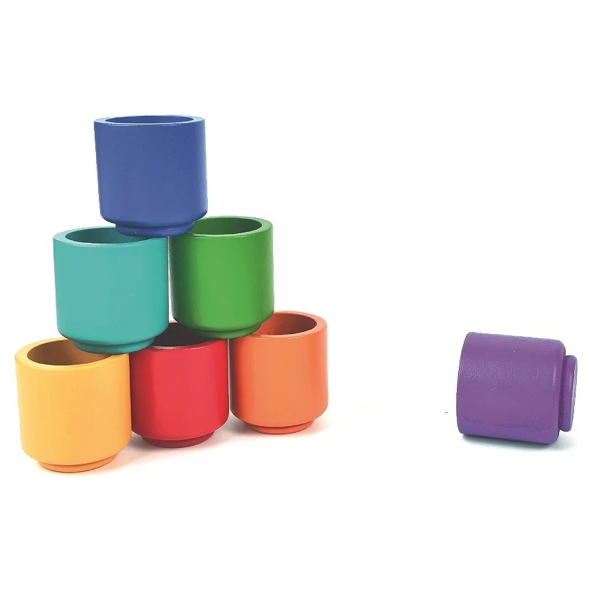 2Kids Toys Duhové panenky s míčky 7 barev - 